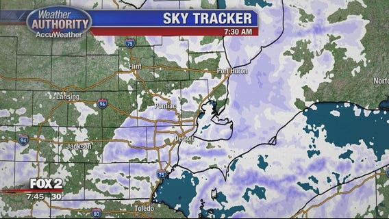 Tuesday morning snow causing slick commute