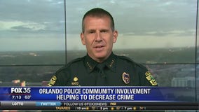Orlando police community involvement helping to decrease crime