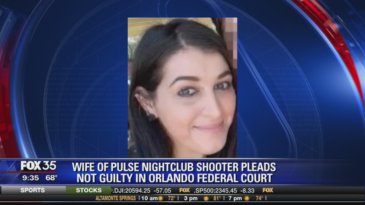 Wife of Pulse nightclub shooter pleads not guilty in Orlando federal court