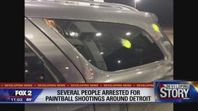 Detroit police issue warnings about paintball shootings around city