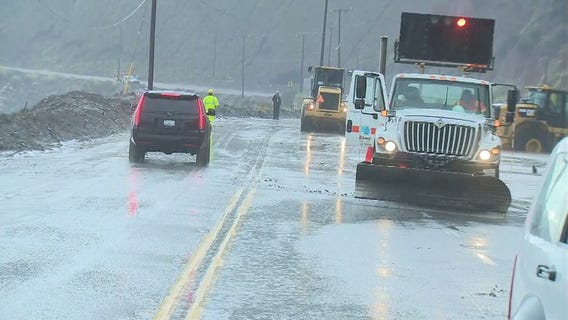 Portion of Pacific Coast Highway closed in Malibu due to mudslide, flooding