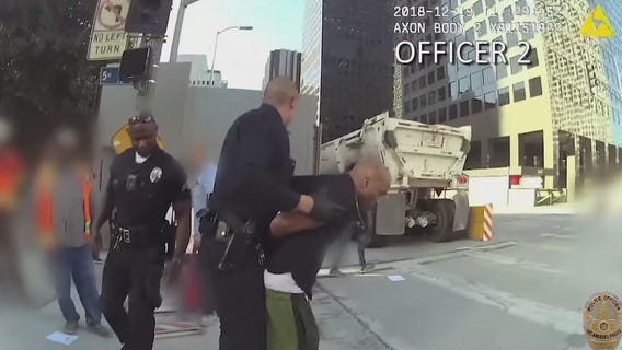 Metro Red Line assault in downtown L.A. results in suspect's death