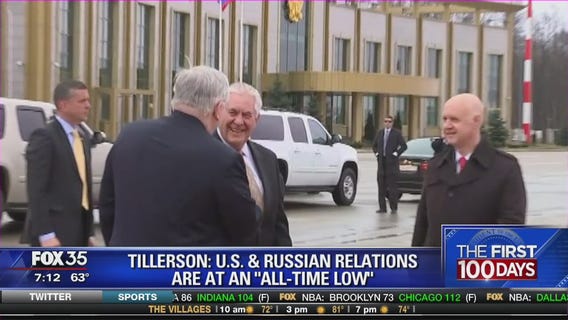 Tillerson: U.S. and Russian Relations are at an all-time low