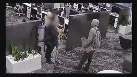 Man attacks cleaning woman in Irvine office building