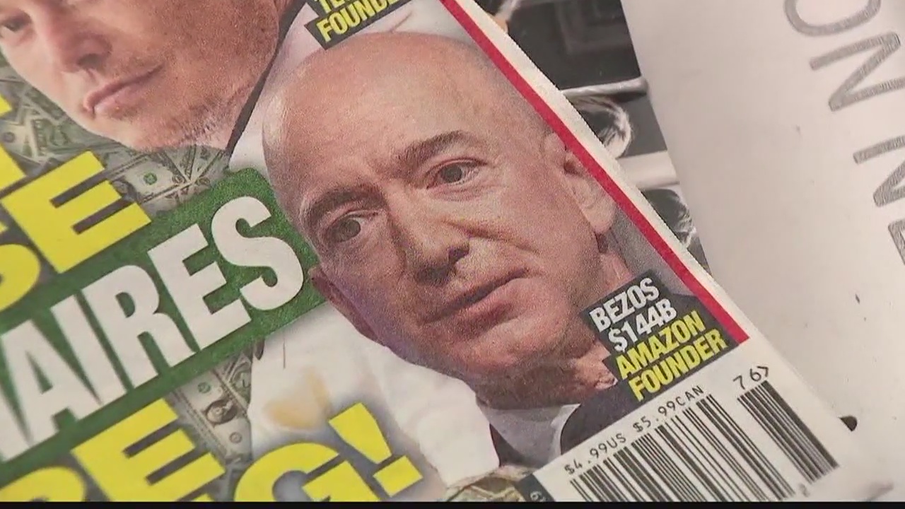 Jeff Bezos, National Enquirer latest