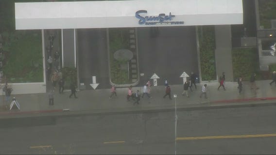 Hollywood studio evacuated after reports of gunman