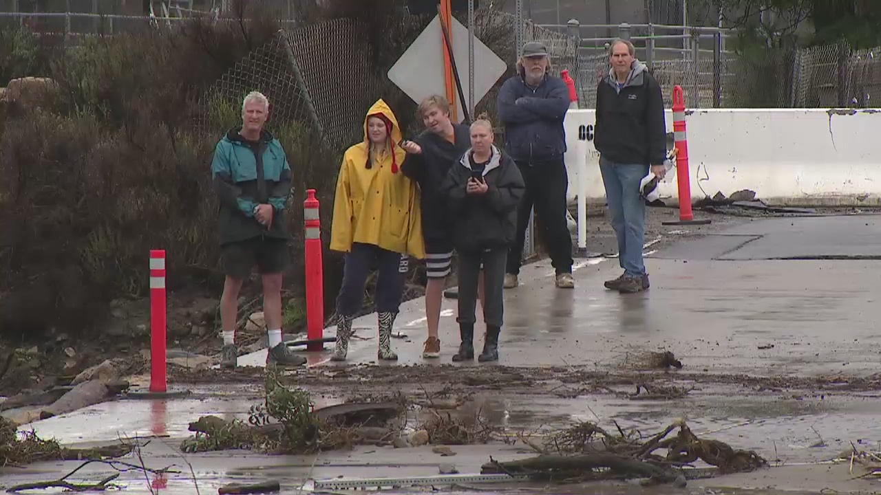 Latest storm causing serious problems in Holy Fire burn area in OC