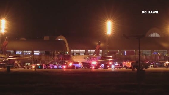 Tire explosion kills worker at John Wayne Airport in Santa Ana