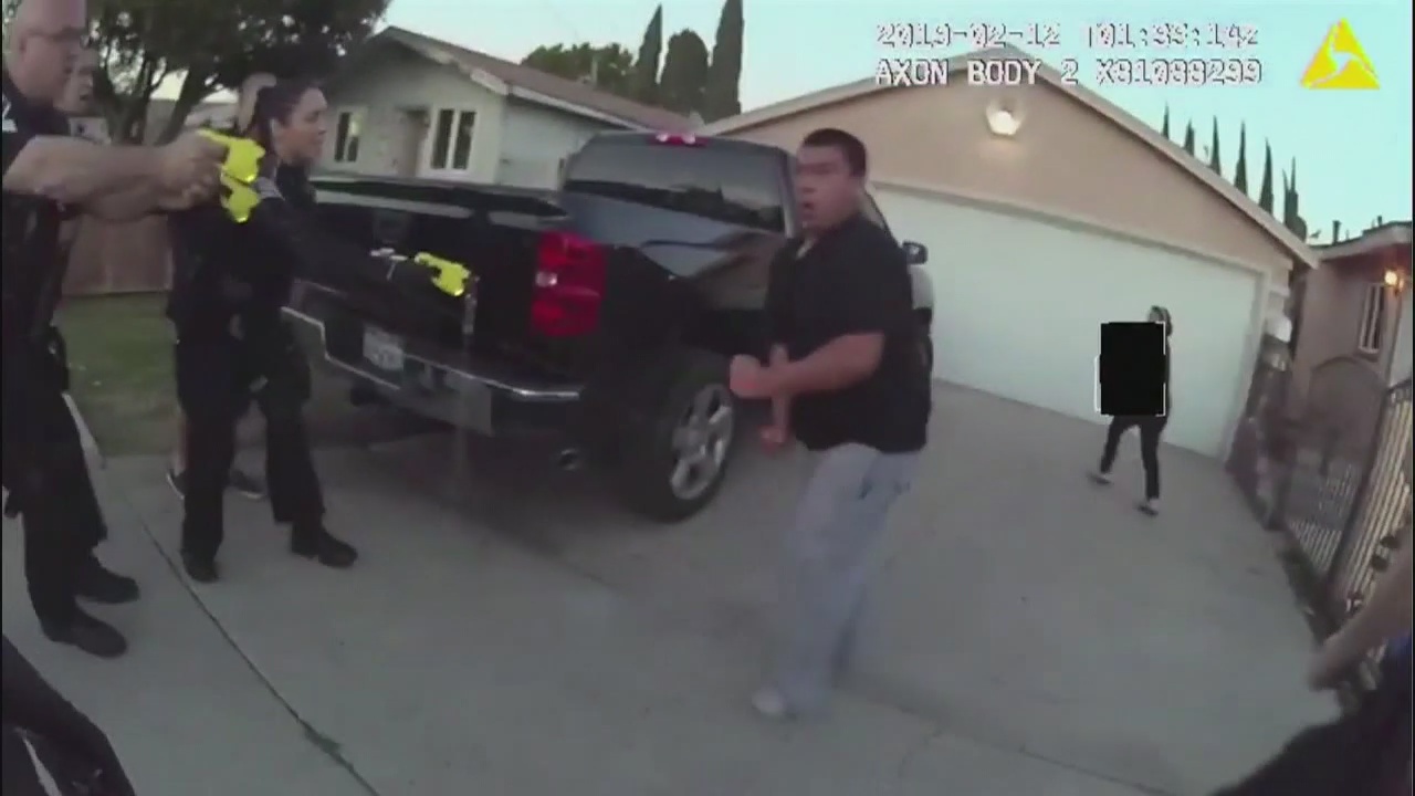 Fullerton police release body cam video of man that died in police custody
