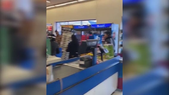 Woman gets into fight with security guard at 99 Cent Only Stores