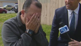 Deserving dad of 9 kids given car