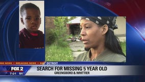 Detroit Police search for 5-year-old Kendall Moses