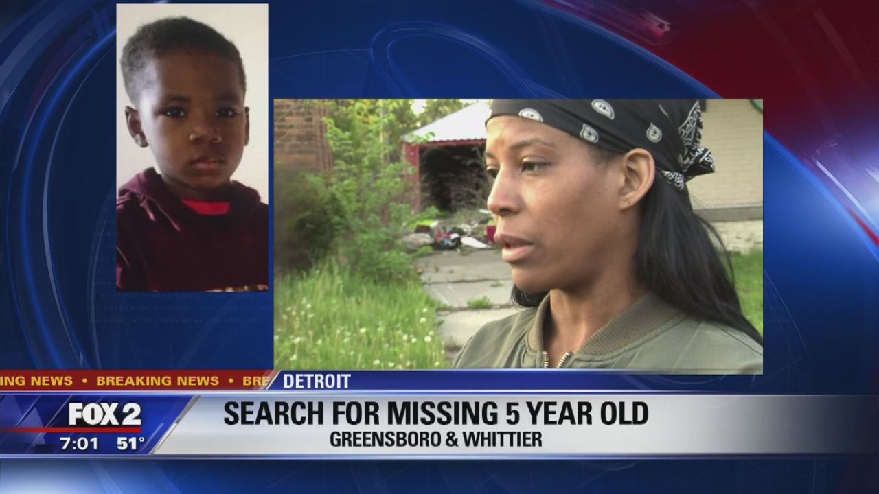 Detroit Police search for 5-year-old Kendall Moses