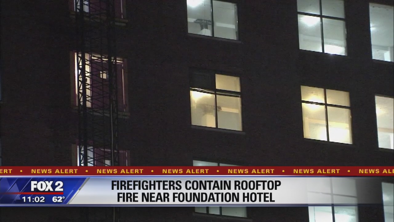 Fire at Marquette Building, future home to Adient's downtown headquarters