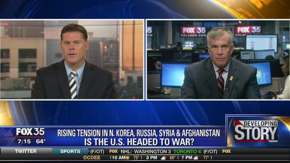 Rising tension in North Korea, Russia, Syria, and Afghanistan: Is the US headed to war? with Retired Military Col Jay Voorhees