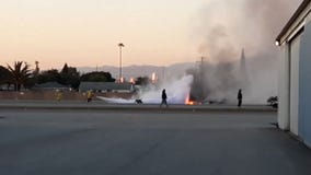 Deadly plane crash in Compton