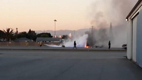 Deadly plane crash in Compton