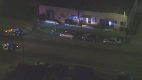 Barricaded suspect situation in South LA
