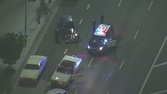 Van Nuys street takeover