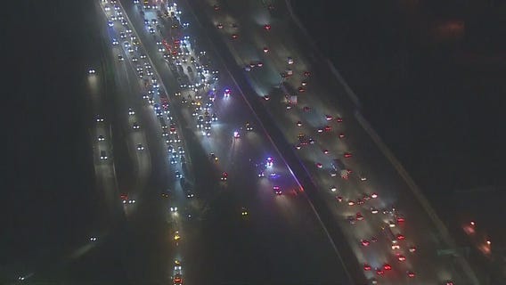 Fatal crash closes lanes on NB 405 Freeway near Costa Mesa