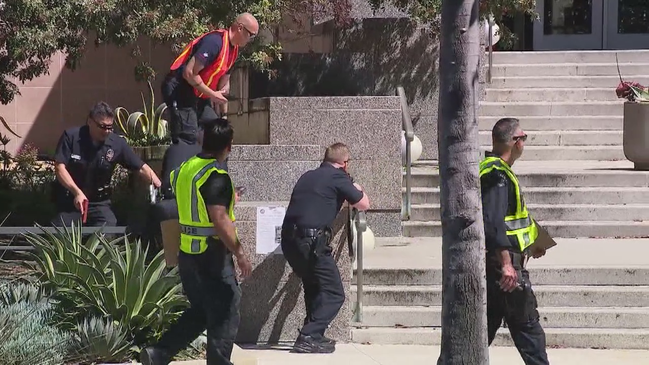 Active shooter drill held Saturday at LA City Hall