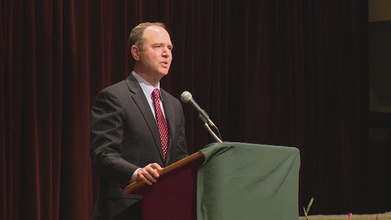 Anti-vaccination activists protest a California congressman