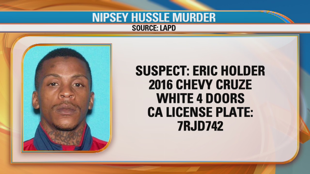 Suspect sought in murder of rapper Nipsey Hussle
