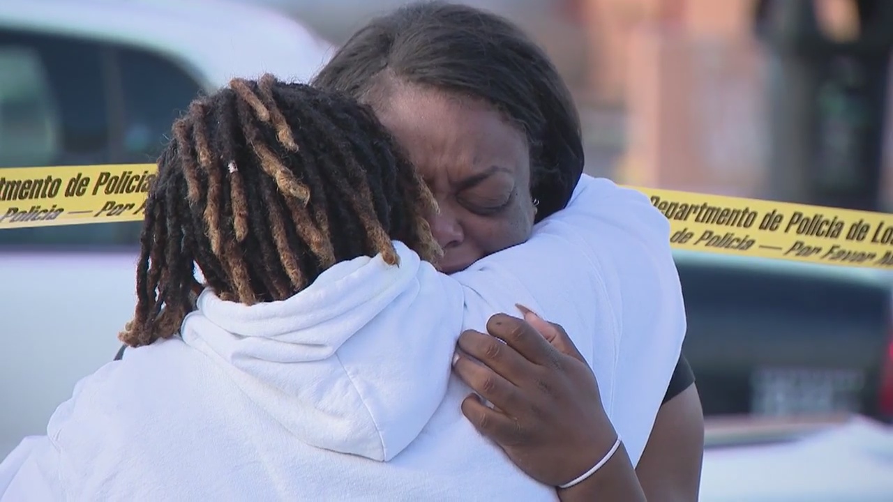 Emotions run high at vigil for Nipsey Hussle