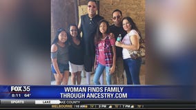 Woman finds family through ancestry.com