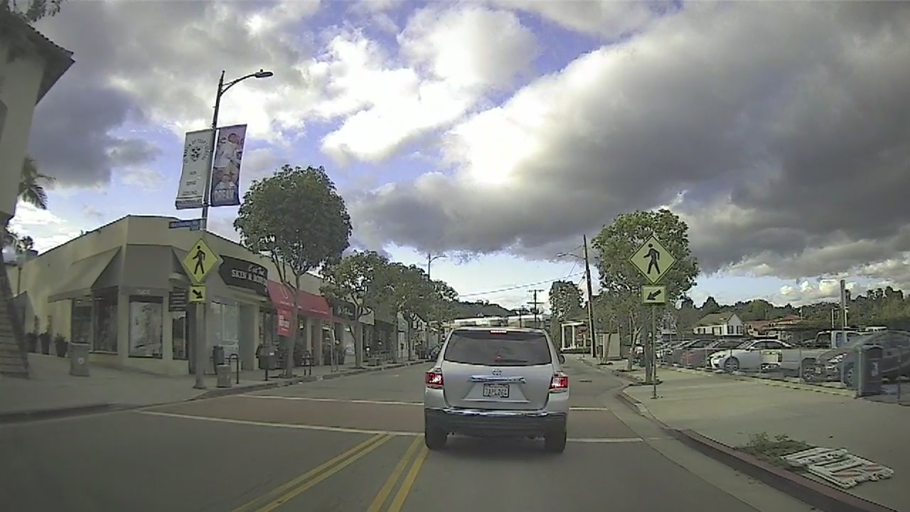 Traffic in LA during Trump's visit