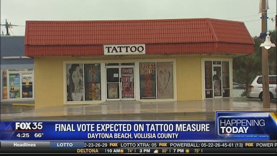 Final vote expected on tattoo measure