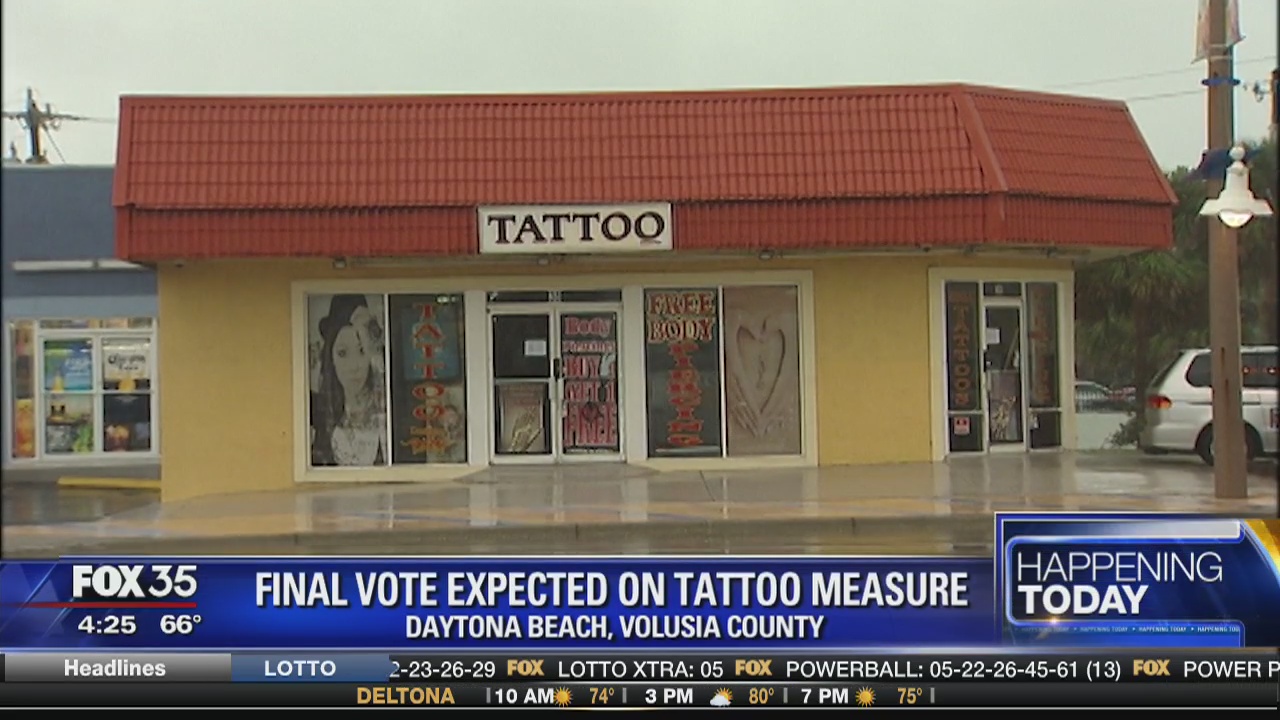 Final vote expected on tattoo measure