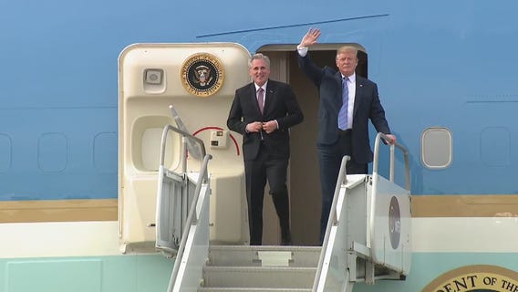 Trump attends fundraiser in Beverly Hills