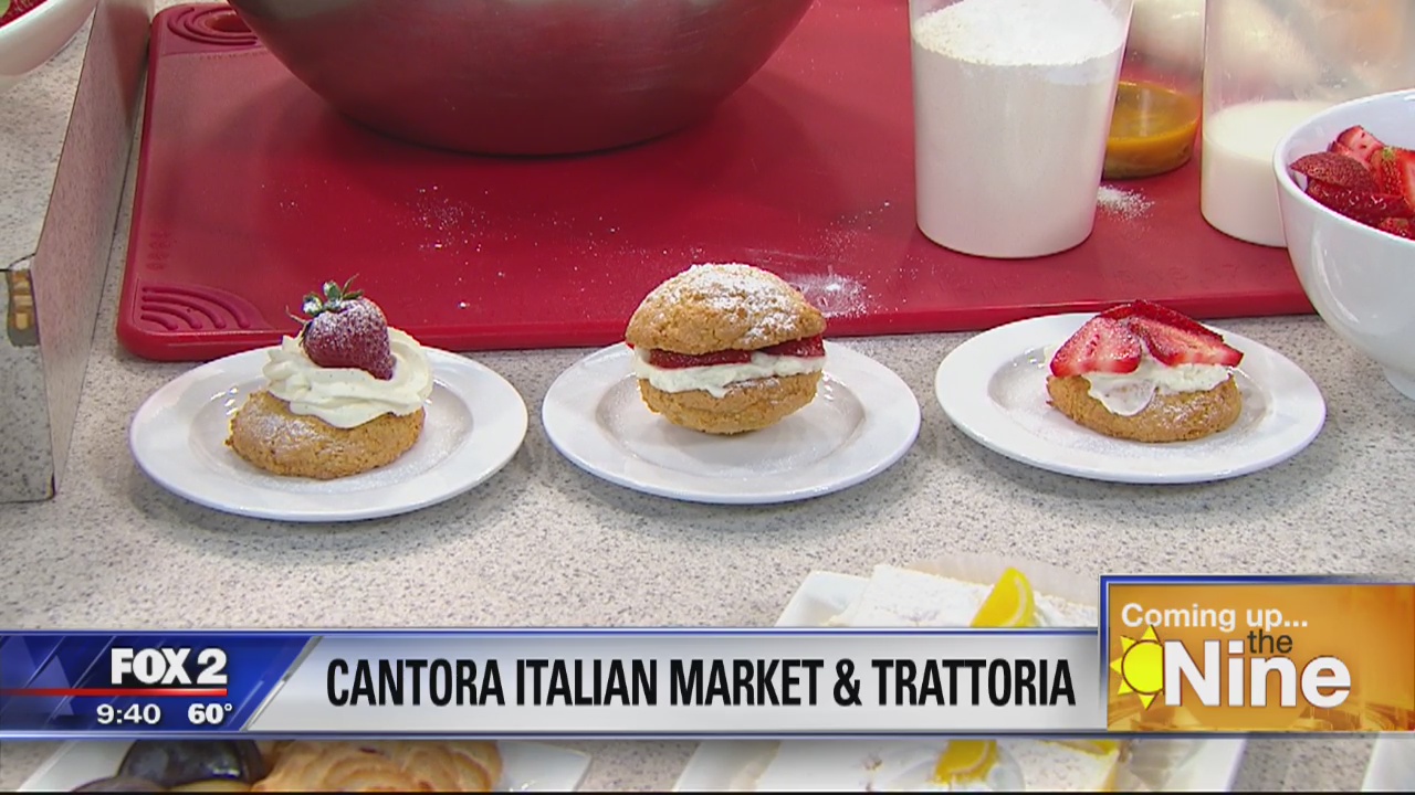 Tips for your strawberry shortcake from Cantoro Italian Market