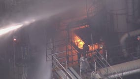 Crews battle fire at Phillips 66 refinery in Carson - Latest