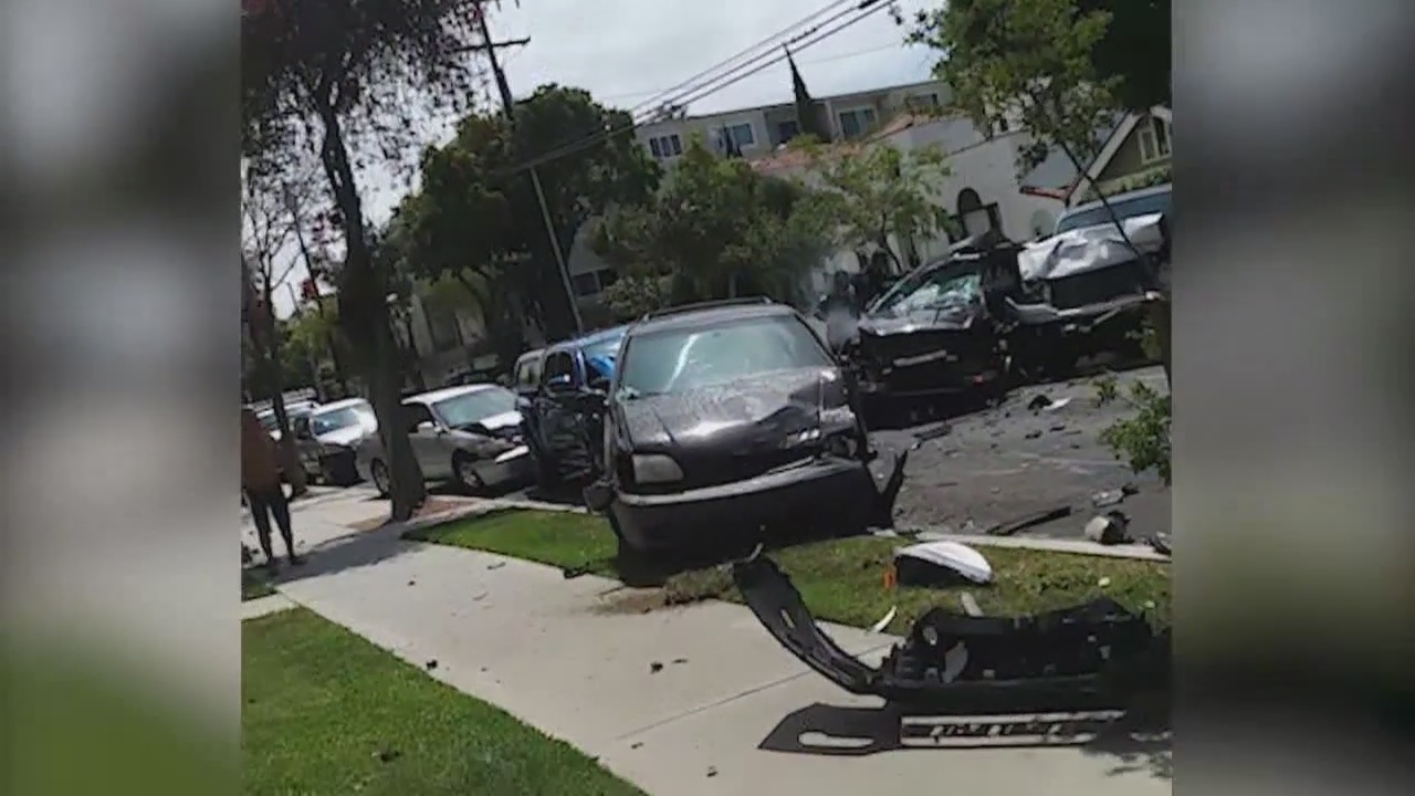 Woman, 4 dogs killed after violent pursuit crash - latest