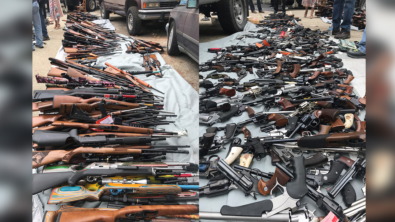 Over 1,000 guns recovered from home in Holmby Hills