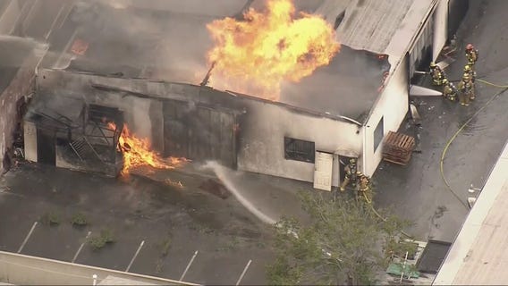 South El Monte building fire