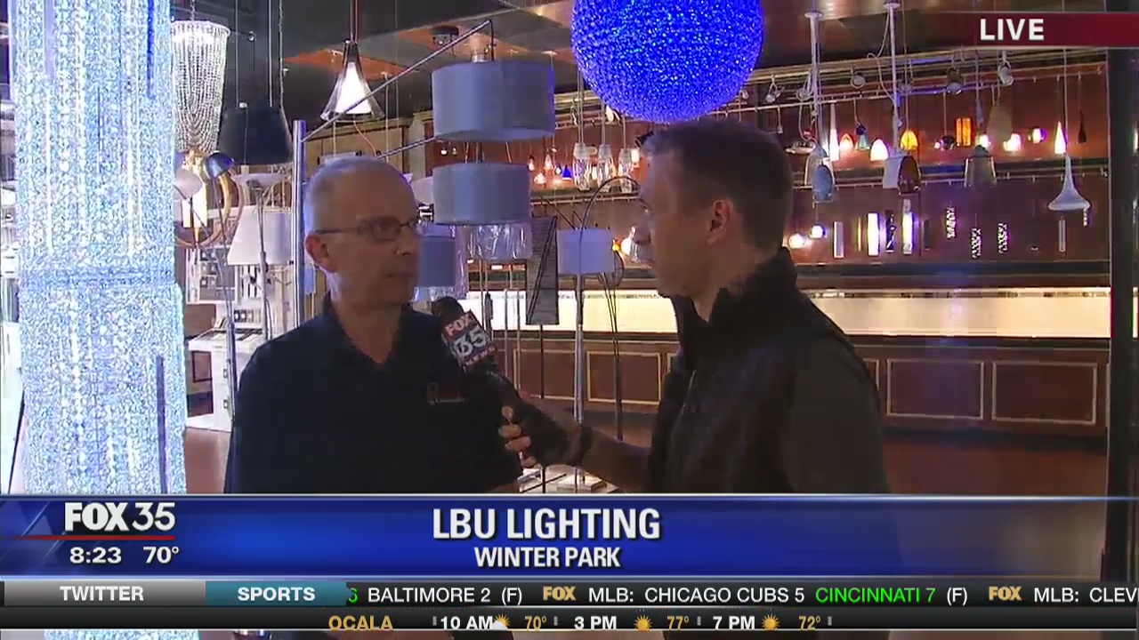 David Does It: LBU Lighting in Winter Park