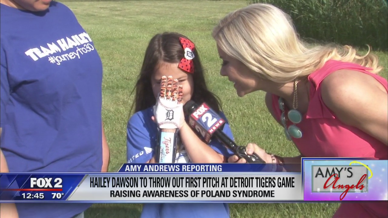 8-year-old's first pitches raising awareness for rare disorder