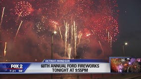 Thousands expected downtown for Detroit fireworks show tonight