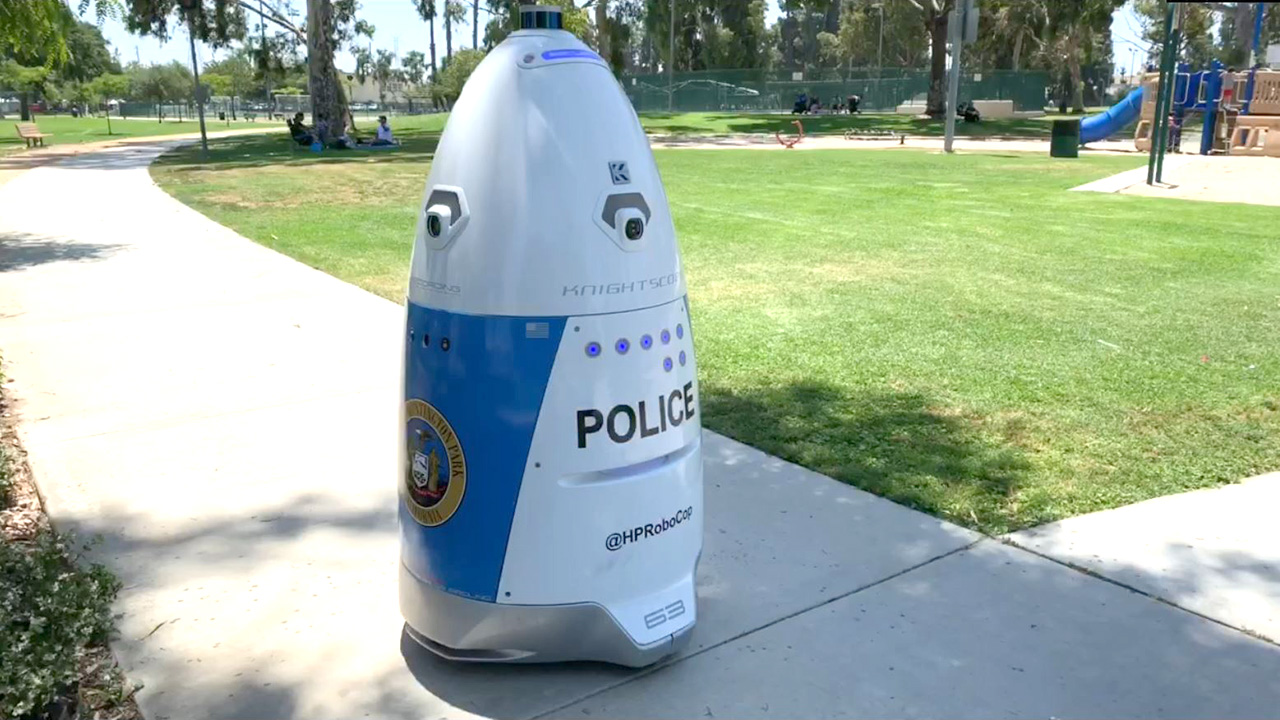 HP RoboCop patrols Huntington Park
