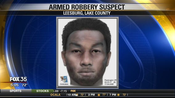 Armed robbery suspect in Leesburg