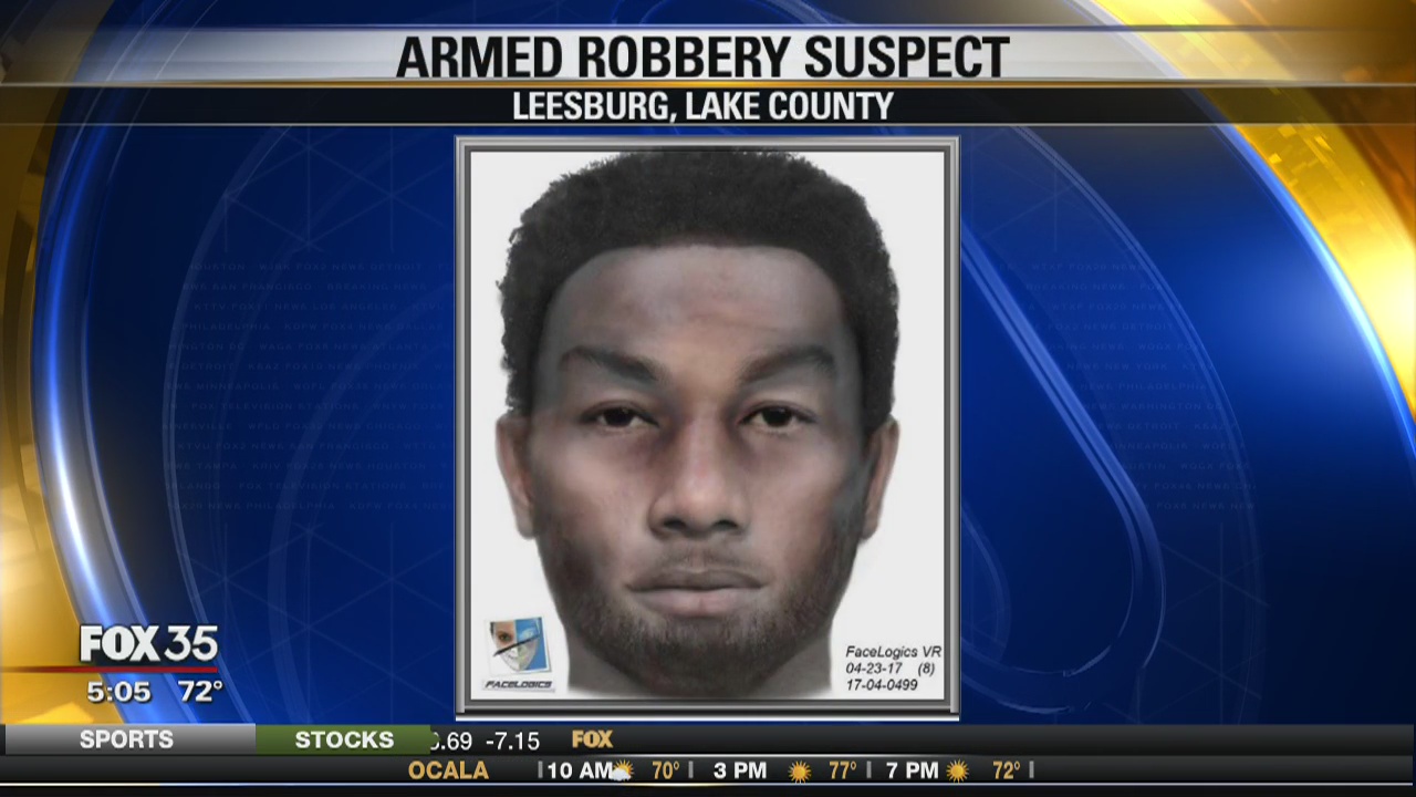 Armed robbery suspect in Leesburg
