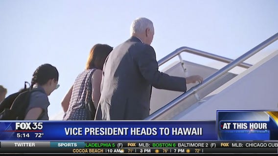 Vice President heads to Hawaii