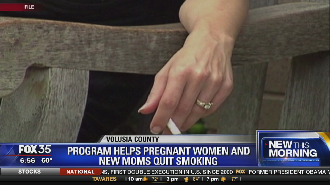 Program helps pregnant women and new moms quit smoking