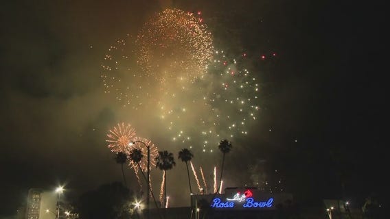 Rose Bowl fireworks show