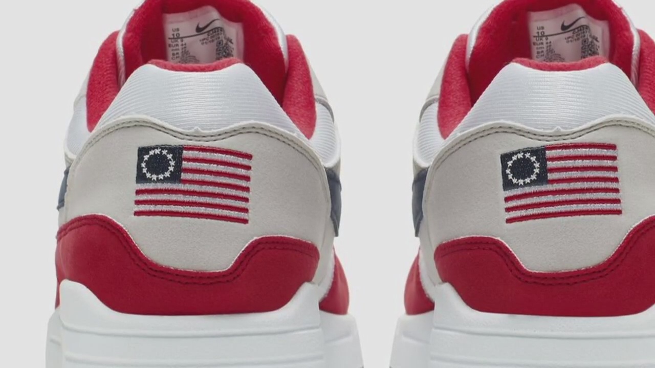 Nike faces backlash after abruptly pulling American flag shoes