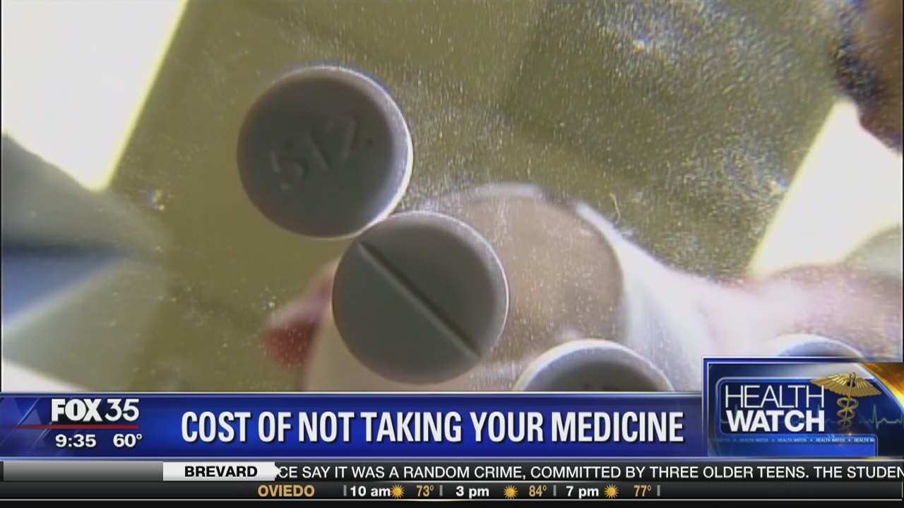 Cost of not taking your medicine