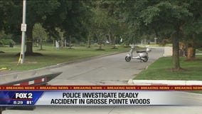 Man killed in crash involving scooter in Grosse Pointe Woods